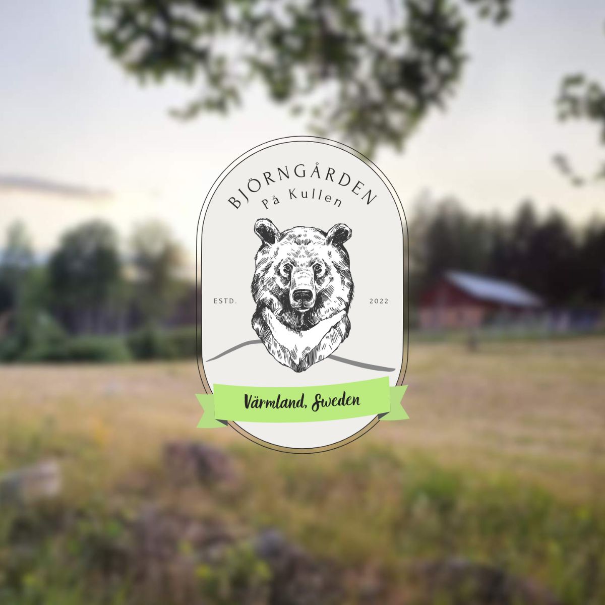 Simple Logodesign for an ecofarm in sweden